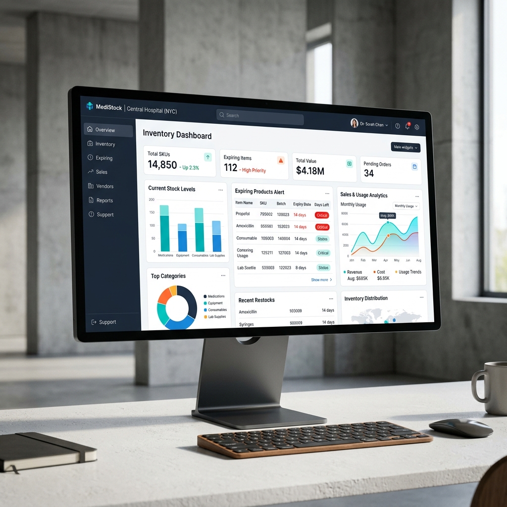 MedInvento Solution Interface